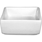 International Tableware Square Stackable Ramekin - European White