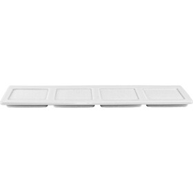 International Tableware Rectangular Tray with Wells