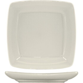 International Tableware Roma Square Plate - American White