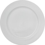 International Tableware Sunburst Regular Rim Plate - Bright White