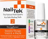 Nailtek 55808 Intensive Therapy 2 Pro Pack - 4/0.5 Oz, 4/pack