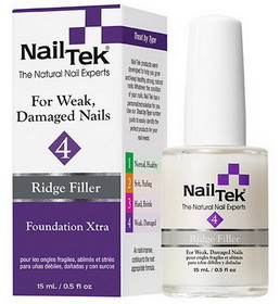 Nailtek 55817 Foundation Xtra 4 For Weak, Damaged Nails, 0.5 oz