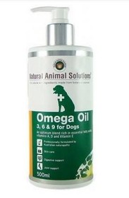 Natural Animal Solutions Omega 3, 6 & 9 Oil for Dogs, 500ml