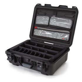 NANUK 930 Waterproof Hard Case with Lid Organizer and Padded Divider