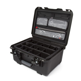 NANUK 933 Waterproof Hard Case with Lid Organizer and Padded Divider