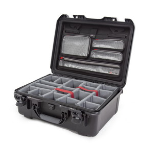 NANUK 940 Waterproof Hard Case with Lid Organizer and Padded Divider