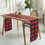Muka Table Runner 12"x71" Buffalo Check Plaid Christmas Tabletop for Party, Dinner