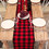 Muka Table Runner 12"x71" Buffalo Check Plaid Christmas Tabletop for Party, Dinner