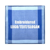 Personalized Handkerchiefs Embroidered Combed Cotton Handkerchiefs 17