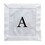 Muka Personalized Embroidered Letter Cloth Dinner Napkins Cotton Thick with Hemstitched Mitered Corners Custom White Linen Napkin for Wedding Dinner Gift