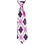 TopTie Kid's Rose Red Diamond Neckties 10" Pre-Tied Neck Ties, Wholesale 5Pcs