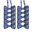 TopTie Wholesale 10 Pc Kid's Solid Pre-Tied Bow Ties Black Plaid Bowties