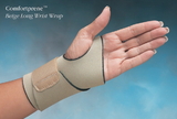 Comfortprene Long Wrist Wrap, Black, fits LEFT or RIGHT wrist