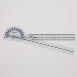 Exacta 180° Plastic Goniometer, 6