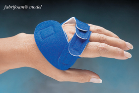 Norco Soft MP Ulnar Drift Support, fabrifoam, Left, Small/Medium, 2-1/2" to 3-1/2" (6.4 to 8.9cm)