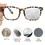 Muka 50 pcs 5.5" x 6.5" White Blank Eyeglasses Microfiber Cleaning Cloth Suede Feel for Screen Lens Glasses