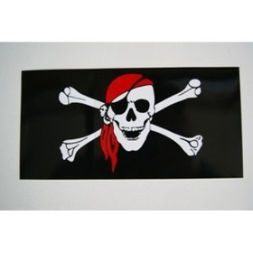 NEOPlex 10-005 Jolly Roger Pirate Bumper Sticker