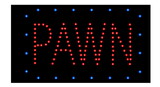 NEOPlex 13-023 PAWN LED Sign with Red & Blue Tracers
