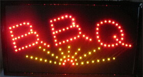 NEOPlex 13-030 BBQ LED Sign In Sunburst