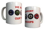 NEOPlex 16-026 We Support Our Troops Coffee Mug