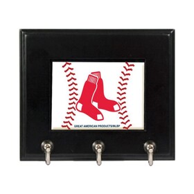NEOPlex 16-037= Boston Red Sox Wood Keyhook Rack