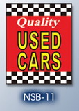 NEOPlex 18-015 Quality Used Cars Hood Auto Sign 40