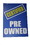 NEOPlex 18-022 Pre-Owned Hood Auto Sign 40" X 29" Made In Usa Blue