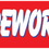 NEOPlex BN0035-3 Red Fireworks 30"X 72" Vinyl Banner