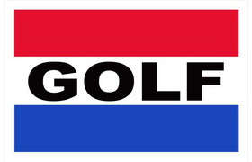 NEOPlex BN0071 Golf 24"X 36" Vinyl Banner