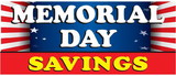 NEOPlex BN0073-3 Memorial Day Savings Flag 30