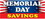 NEOPlex BN0073-3 Memorial Day Savings Flag 30" X 72" Vinyl Banner