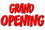NEOPlex BN0079 Grand Opening Red Shadow 24"X 36" Vinyl Banner