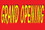 NEOPlex BN0152 Grand Opening Red/Yellow 24"X 36" Vinyl Banner