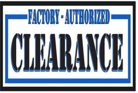 NEOPlex BN0188-3 Factory Authorized Clearance 30"X 72" Vinyl Banner