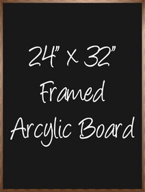 NEOPlex BNP-2432-F 24" X 32" Framed Acrylic Board