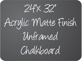 NEOPlex BNP-2432M 24"X 32" Acrylic Matte Finish Chalkboard
