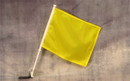 NEOPlex C-151 Solid Yellow Car Window Flag