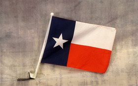 NEOPlex C-152 Texas Car Window Flag