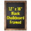 NEOPlex CBB-1216F 12" x 16" Framed Chalkboard