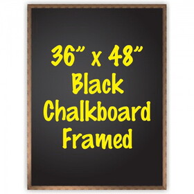 NEOPlex CBB-3648F 36" x 48" Hardwood Framed Chalkboard