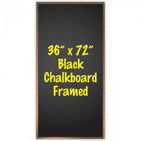 NEOPlex CBB-3672F 36" x 72" Hardwood Framed Chalkboard