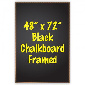 NEOPlex CBB-4872F 48" x 72" Hardwood Framed Chalkboard