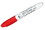 NEOPlex DE-2RD Red Dry Erase Marker - Bullet Tip