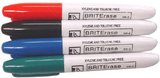 NEOPlex DE-3FS Dry Erase Pen Set-Chisel Tip