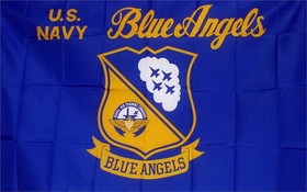 NEOPlex F-1030 Navy Blue Angels 3'X 5' Military Flag