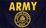 NEOPlex F-1056 Army Gold Armored 3'x 5' Military Flag