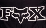 NEOPlex F-1109 Fox Moto Black Motocross 3'X 5' Flag