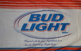 NEOPlex F-1124 Bud Light Beer Premium 3'X 5' Flag