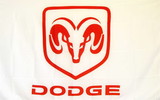 NEOPlex F-1135 Dodge Ram Automotive Logo 3'X 5' Flag