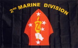 NEOPlex F-1157 Marines 2Nd Division 3'X 5' Military Flag